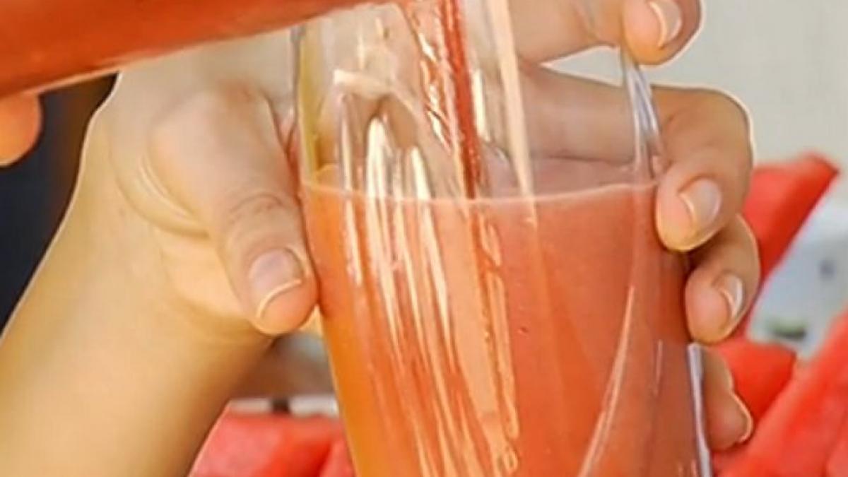 sucurile de pepeni ne scapa de burta