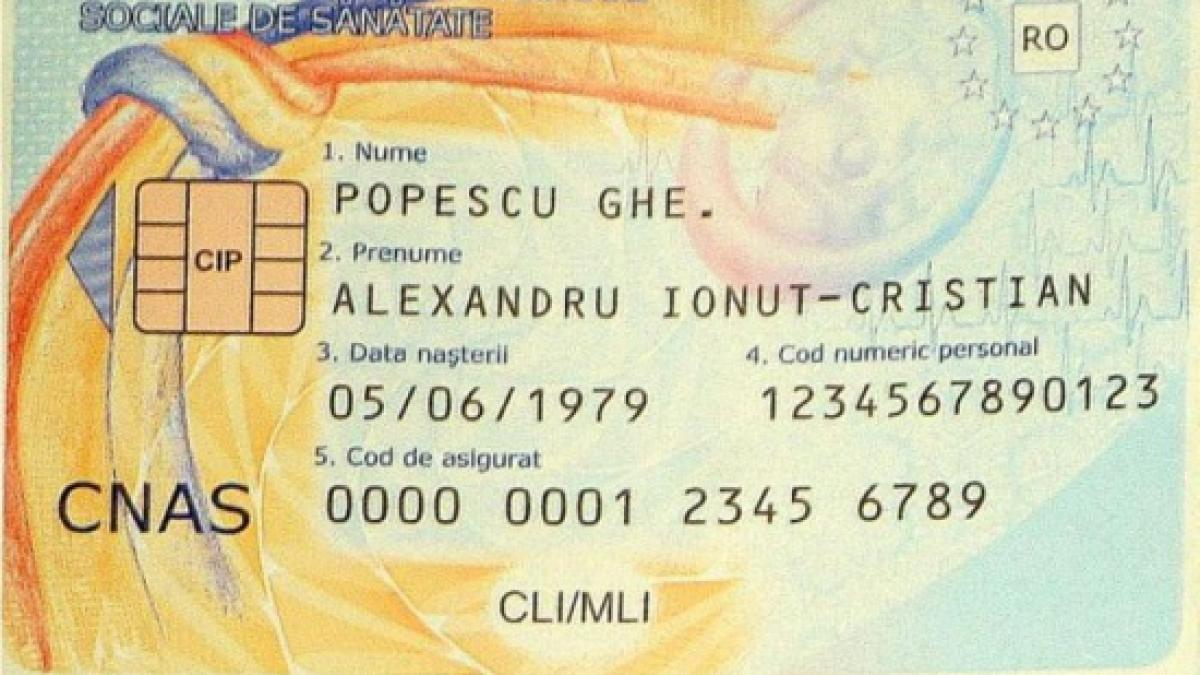 cardul de sanatate obligatoriu din septembrie