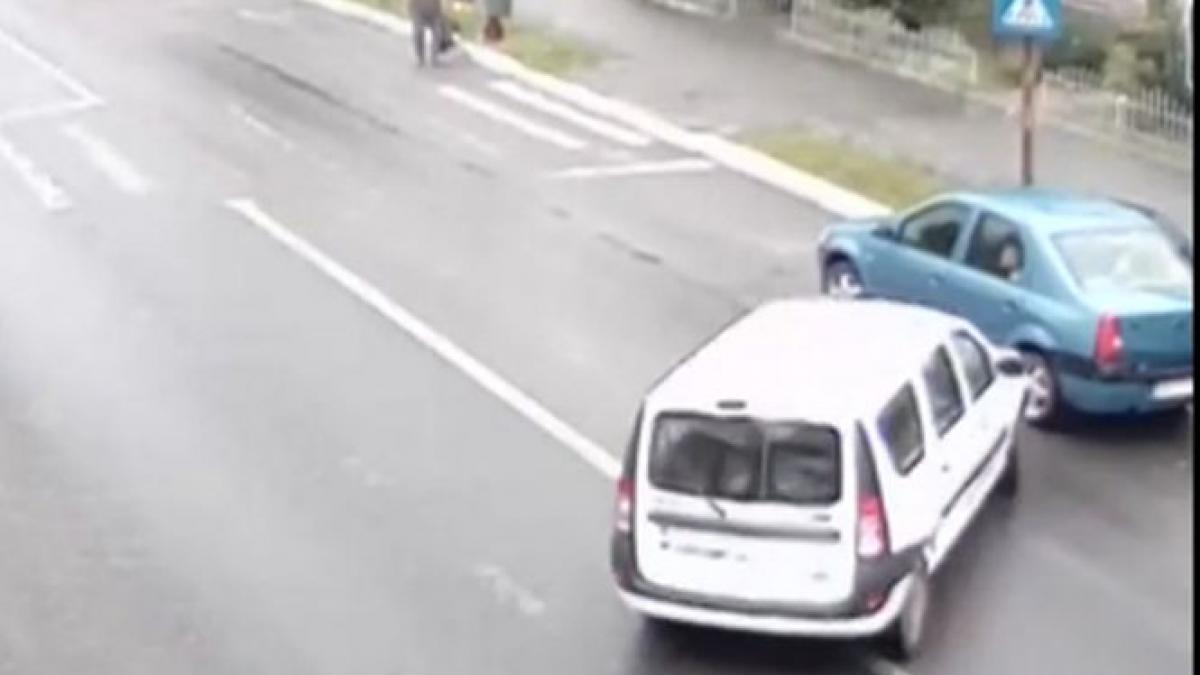 imagini uluitoare surprinse de camerele de supraveghere a trecut pe langa moarte