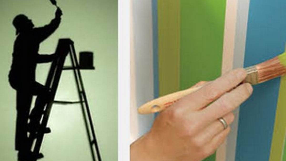 foto presedintele de tara care isi zugraveste singur apartamentul