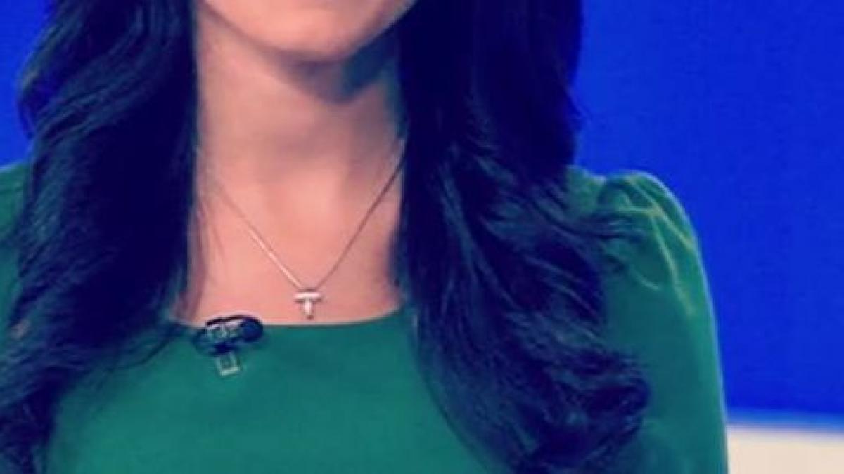 o prezentatoare de la noi in lacrimi pe micul ecran