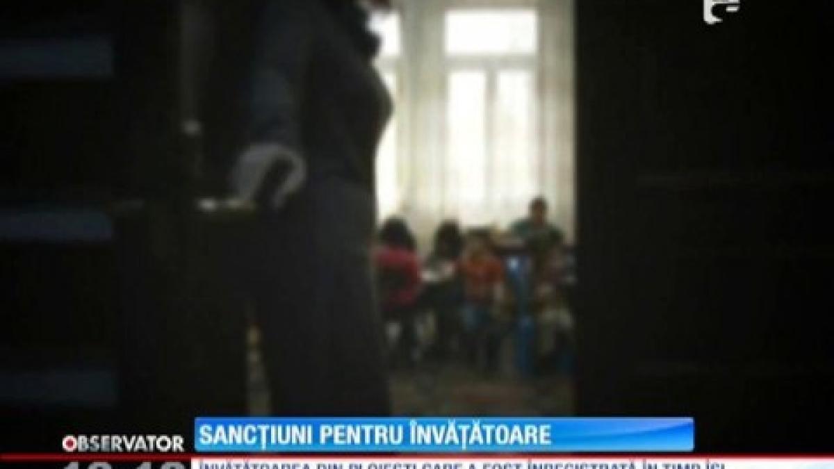 ce s a intamplat cu invatatoarea care isi ameninta elevii