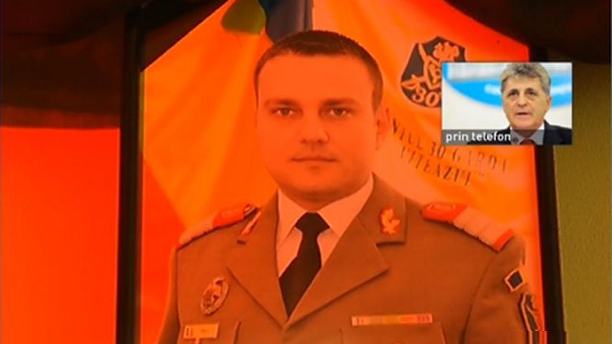 ministrul apararii soldatul mort in accident de ziua imnului va fi avansat post mortem