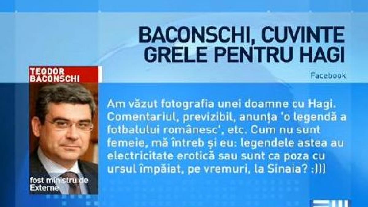 baconschi despre gheorghe hagi este un urs impaiat