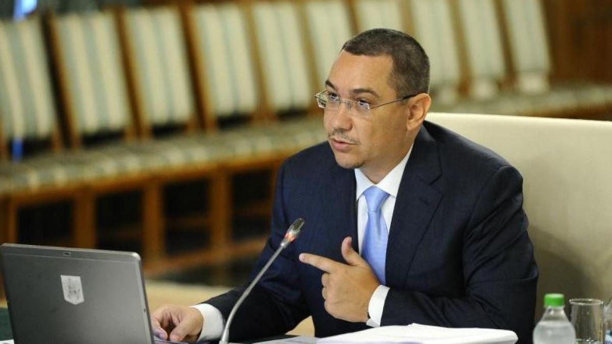 pleaca victor ponta din guvern