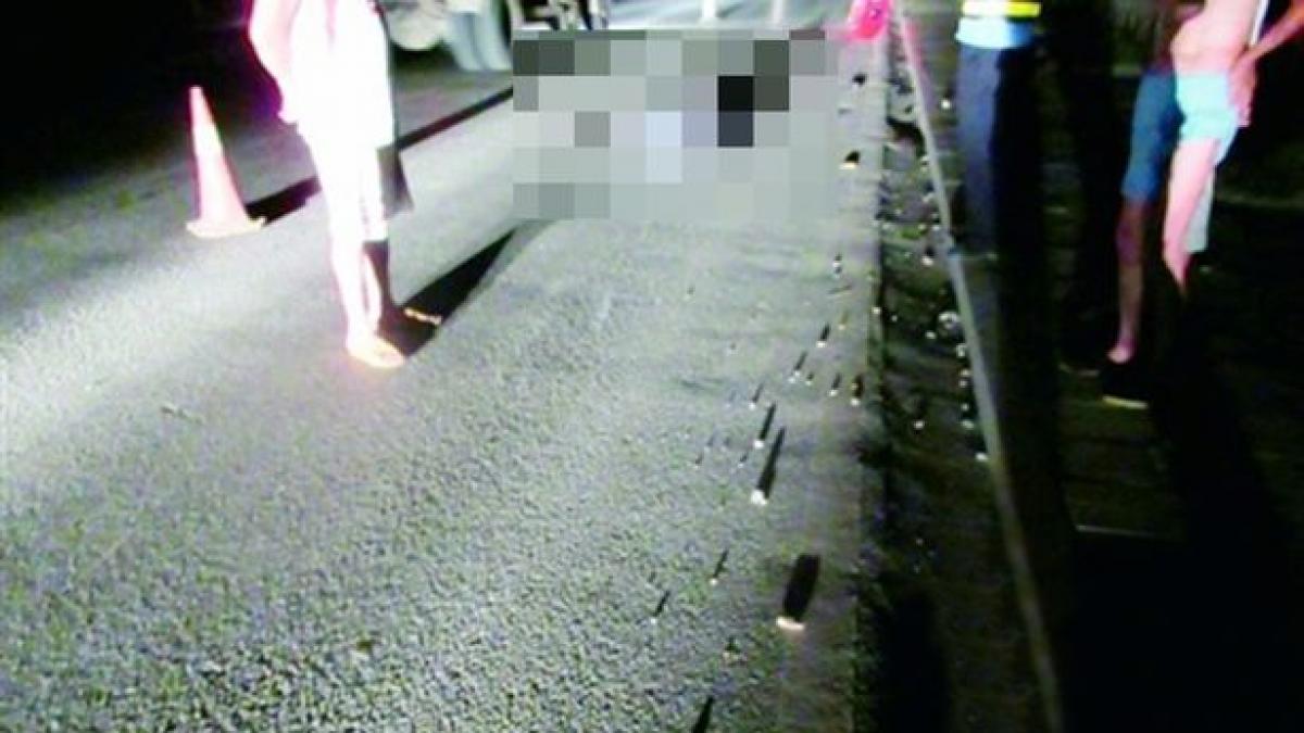 a lovit o cu motocicleta si a fugit de la locul accidentului cine era femeia pe care a lasat o sa