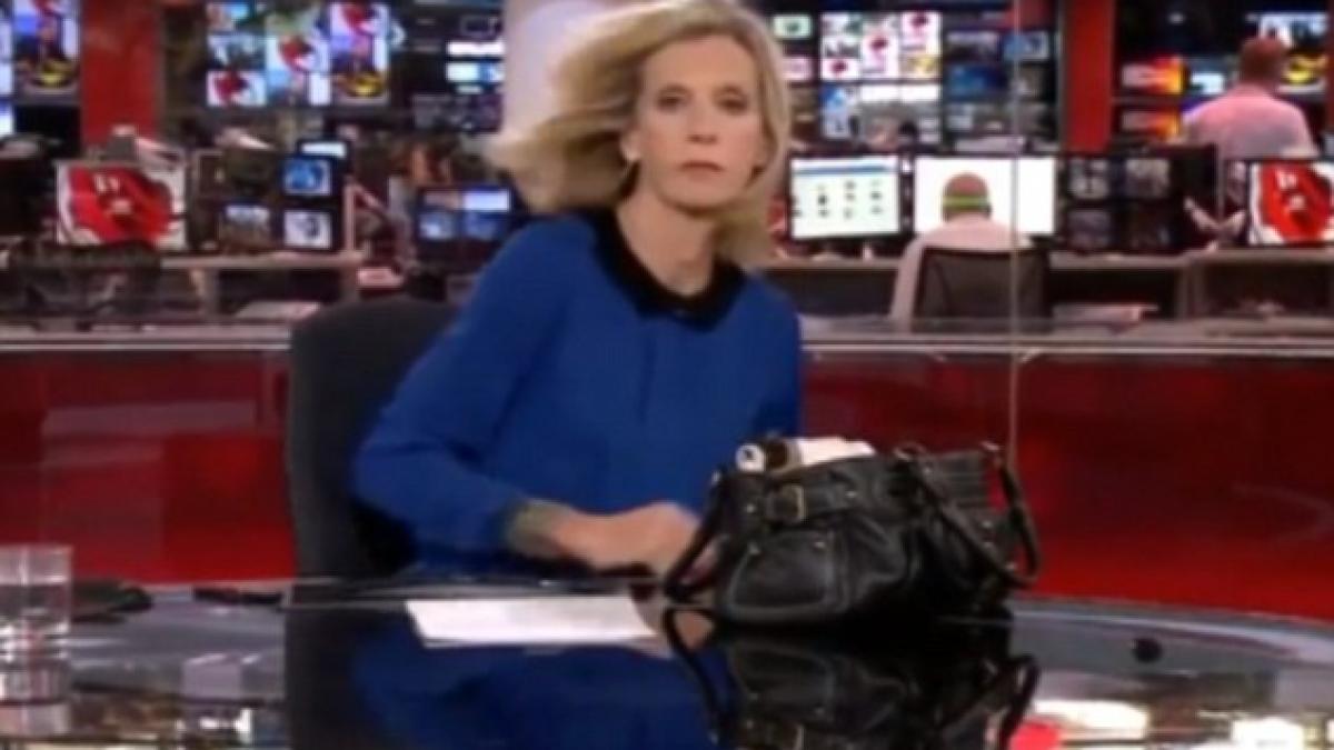 gafa memorabila la bbc au deschis camerele dar au uitat sa anunte prezentatoarea ce au vazut