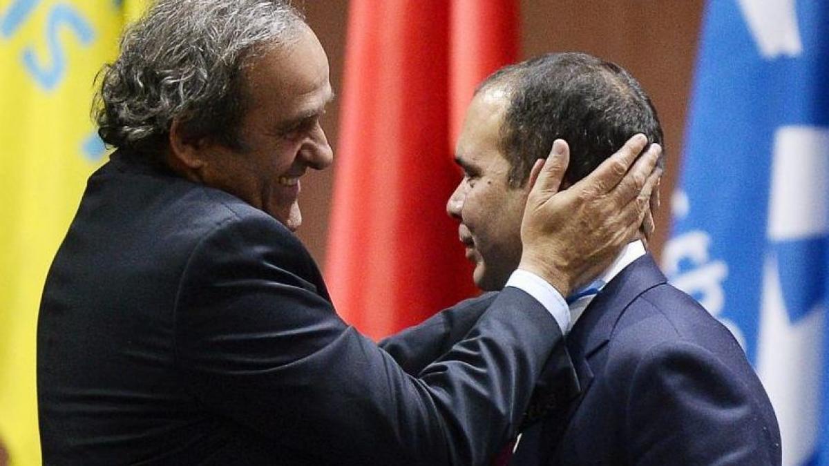 printul iordanian ali bin al hussein platini nu este potrivit pentru a fi presedintele fifa