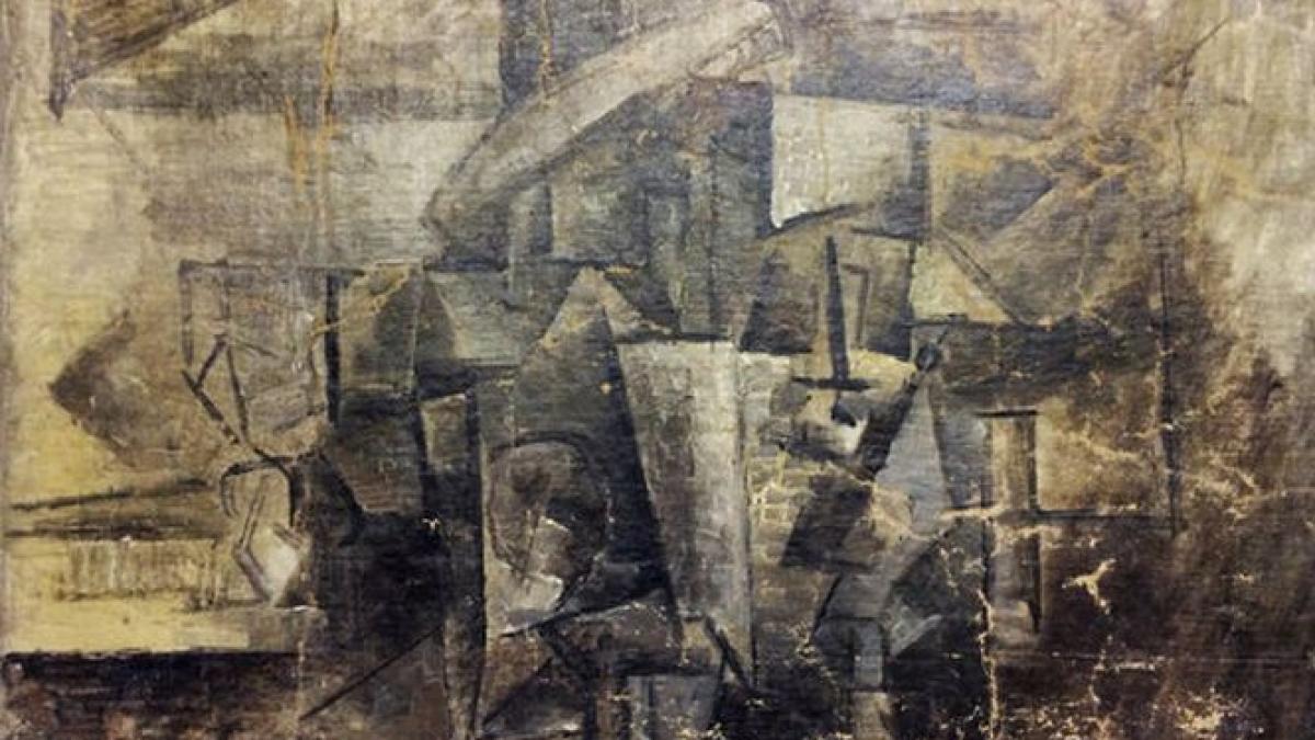 o pictura de 15 milioane de dolari gasita intr un pachet trimis prin posta ce se va intampla cu