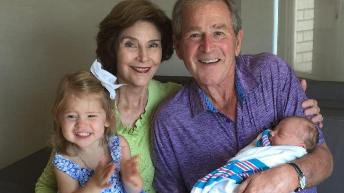 bucurie mare in familia fostului presedinte american george w bush