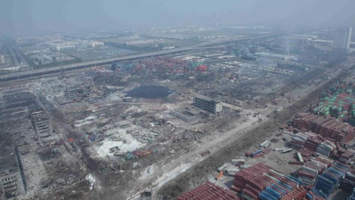 armata chineza a dezvaluit ce se afla in depozitele care au explodat la tianjin