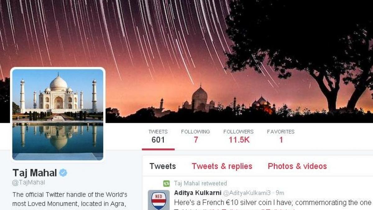 taj mahal are cont de twitter