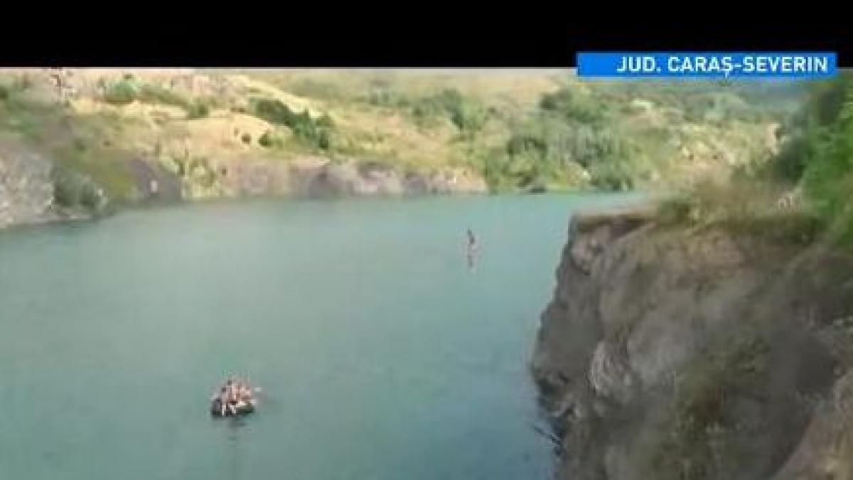 un tanar din caras severin a asistat neputincios la cum se ineaca varul sau