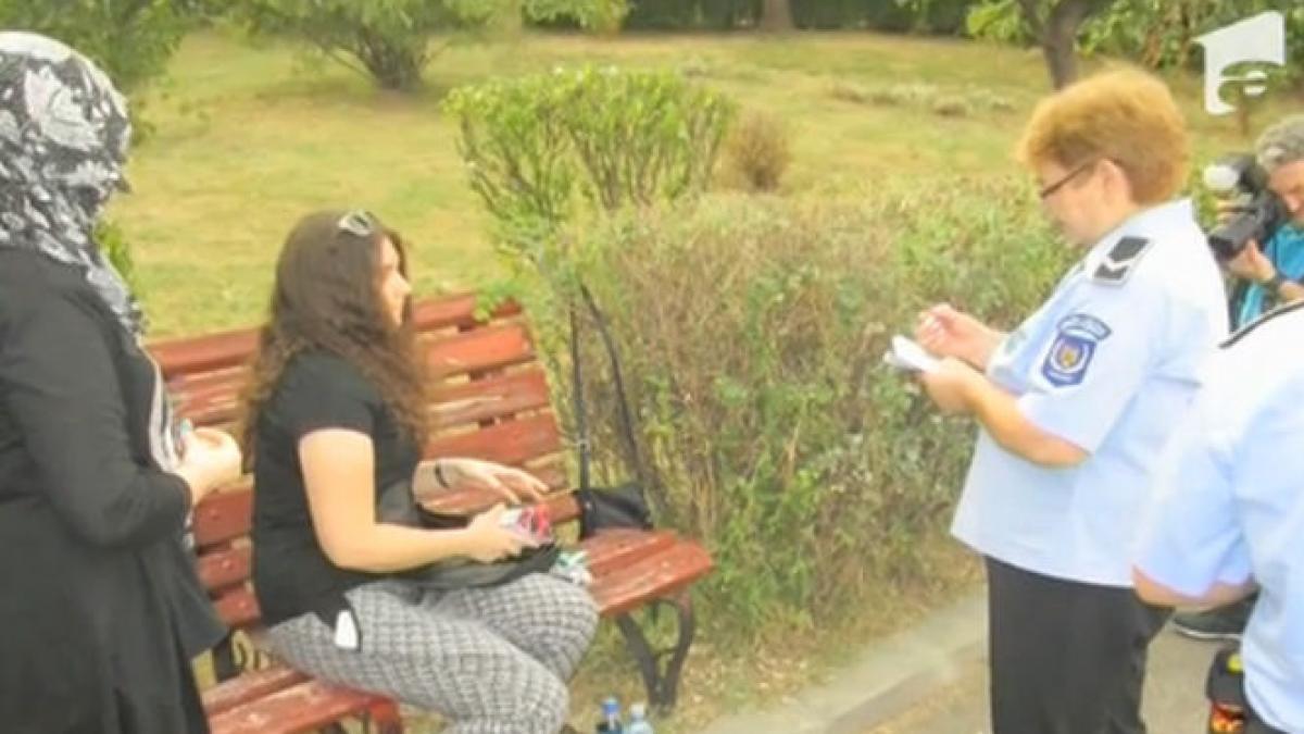 politistii locali din bucuresti i au luat la ochi pe fanii semintelor