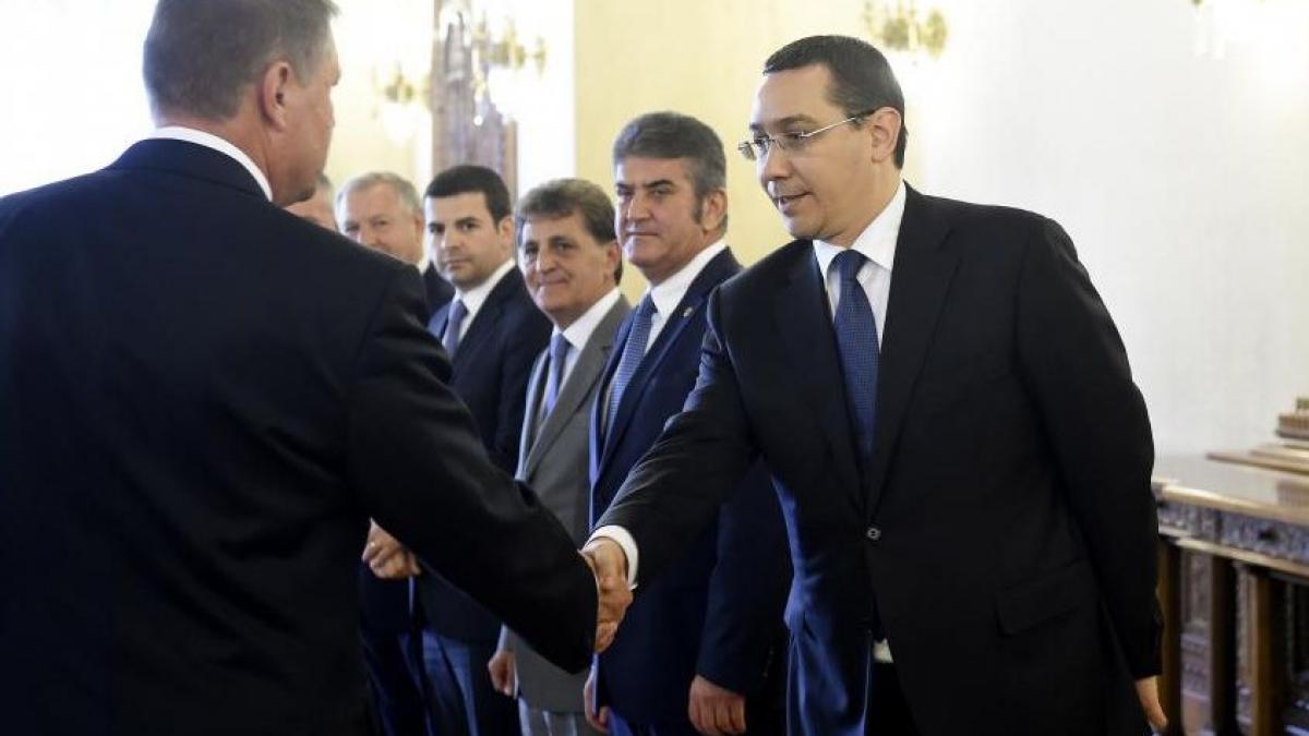 administratia prezidentiala confirma intalnirea klaus iohannis victor ponta de la palatul cotroceni