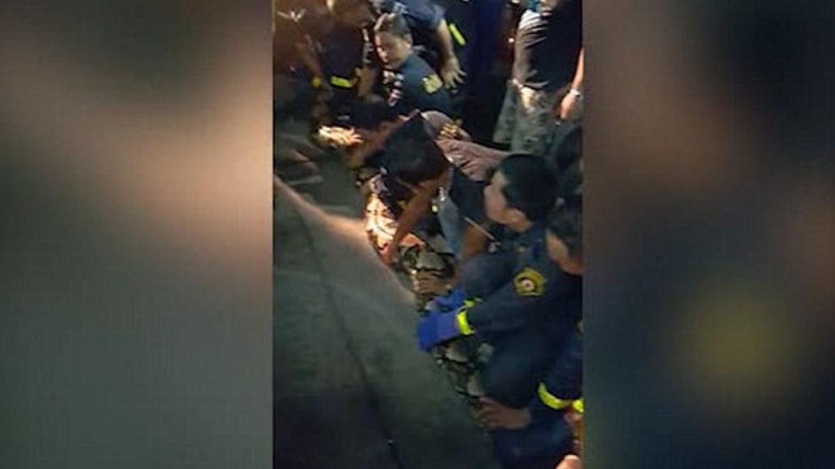 creatura infioratoare gasita langa un restaurant 17 oameni s au luptat cu bestia