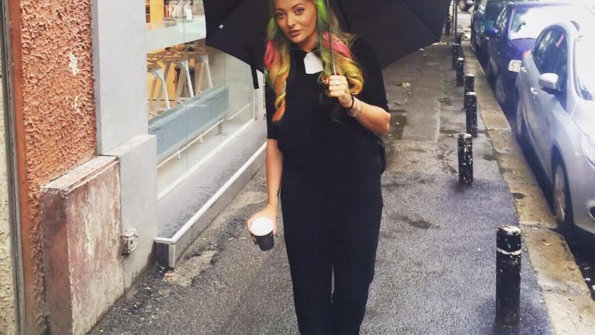 dupa ploaie curcubeul mesajul simpatic transmis de delia