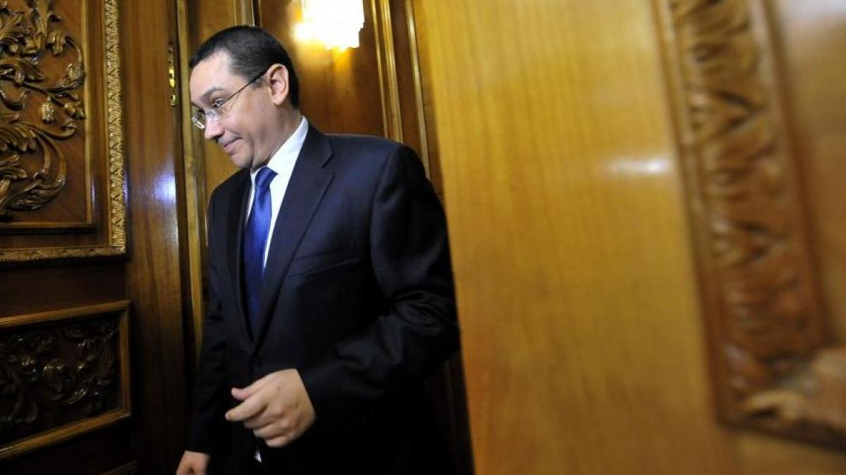 victor ponta mesaj de condoleante pentru familia politistului de la rutiera