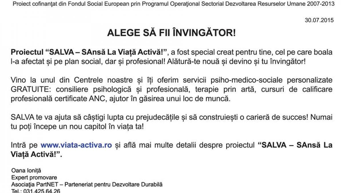alege sa fii invingator