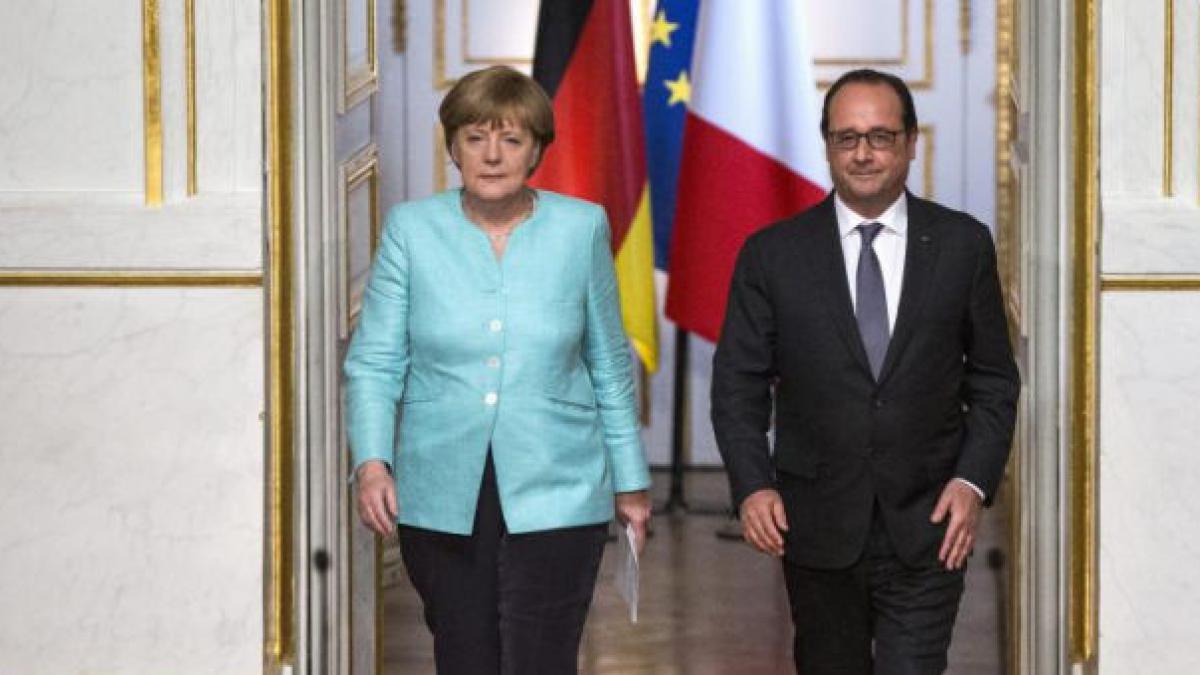 hollande si merkel vor discuta astazi despre cotele de acceptare a imigrantilor