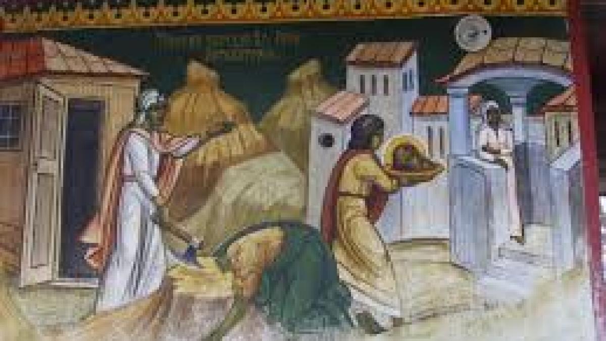 taierea capului sfantului ioan botezatorul legenda capatanii de oaie