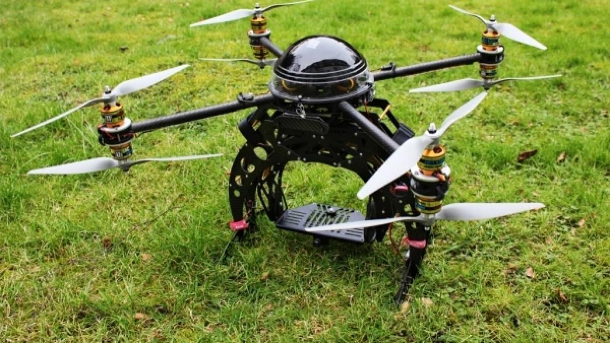 a lansat o drona in aer nu i a venit sa creada ce a filmat