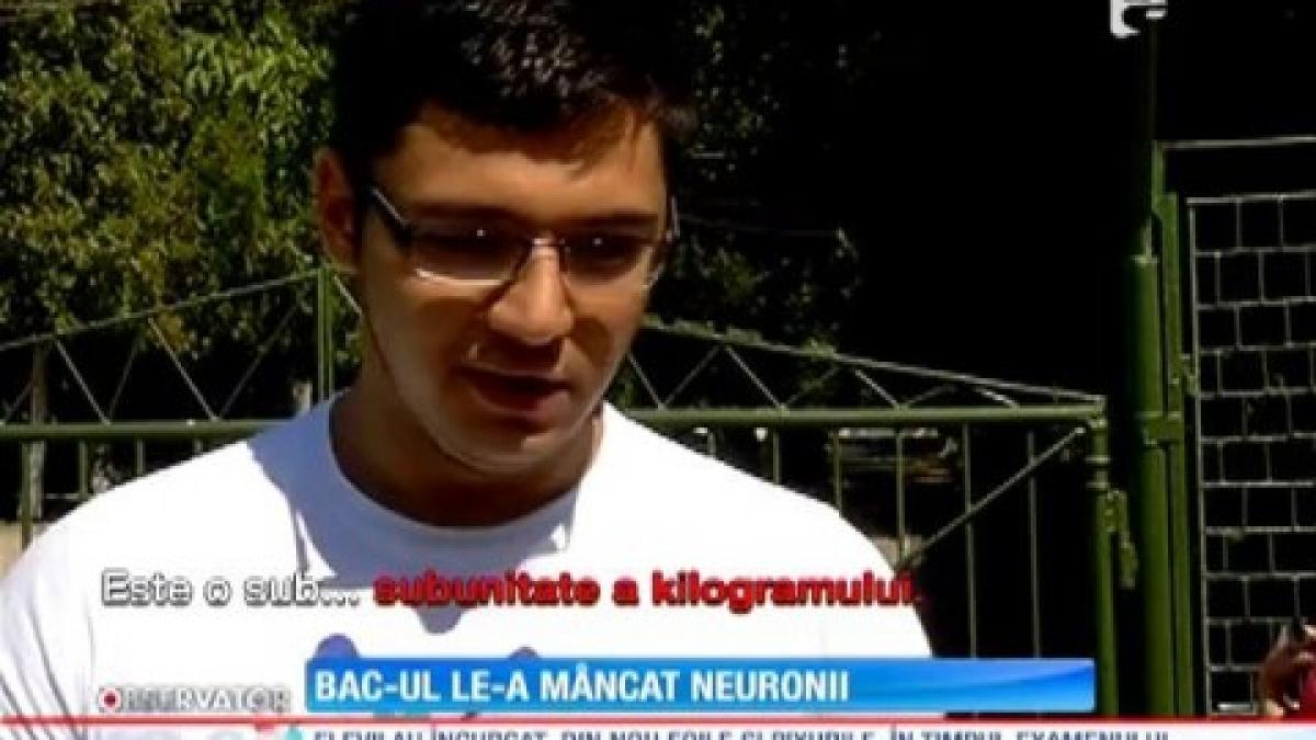 cele mai penibile momente la bacalaureatul de toamna