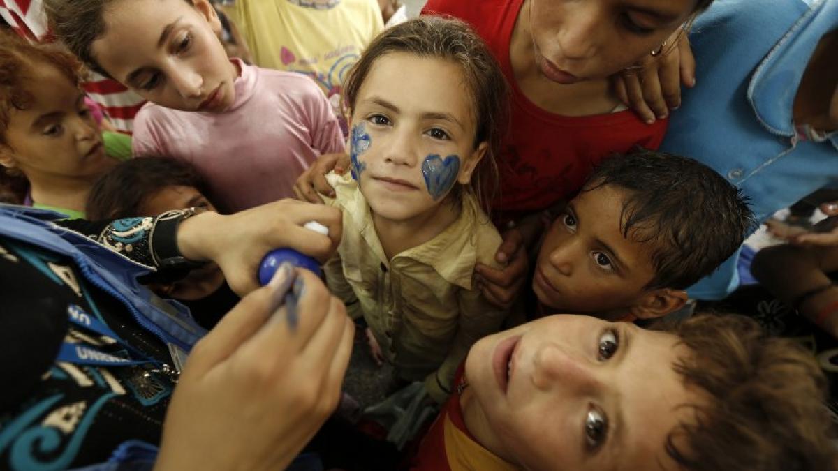 peste 1 000 de copii din fasia ghaza au fost mutilati de bombardamente