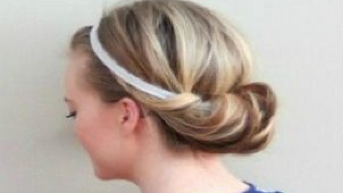 coafura perfecta pentru orice ocazie in doar 3 minute