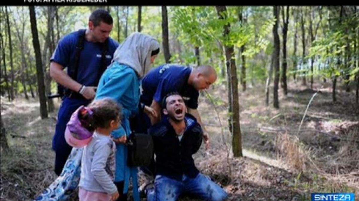 imagini cutremuratoare criza imigrantilor bate la portile romaniei