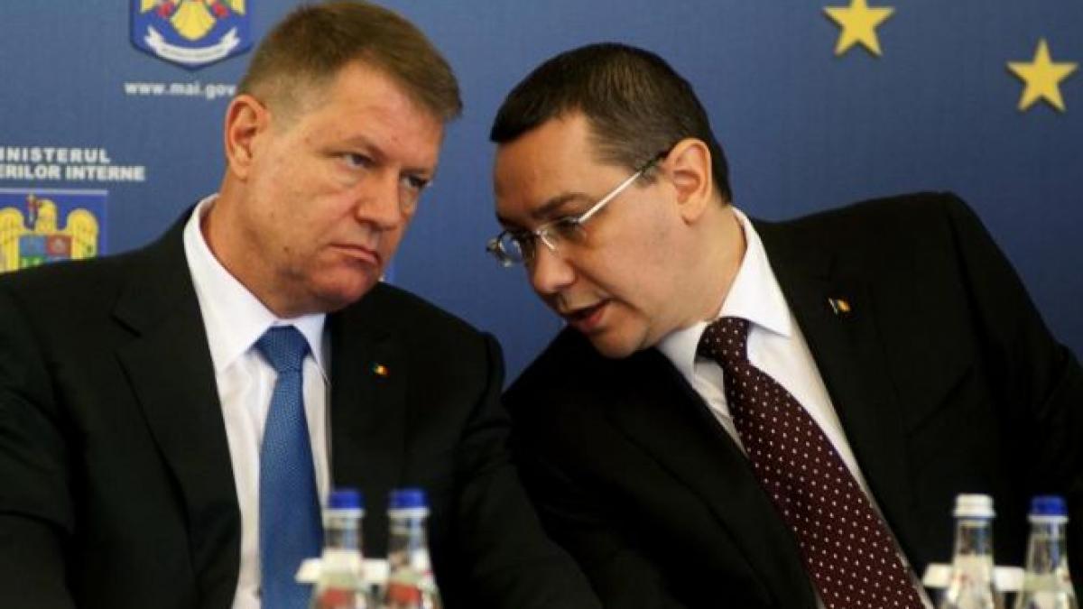 mesajele importante transmise de presedintele klaus iohannis si premierul victor ponta