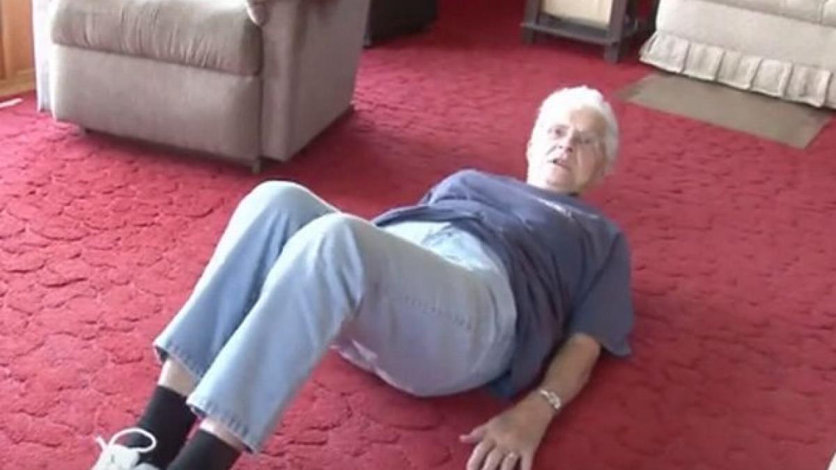 o face din placere desi are 87 de ani batrana este imbatabila in misiunea ei