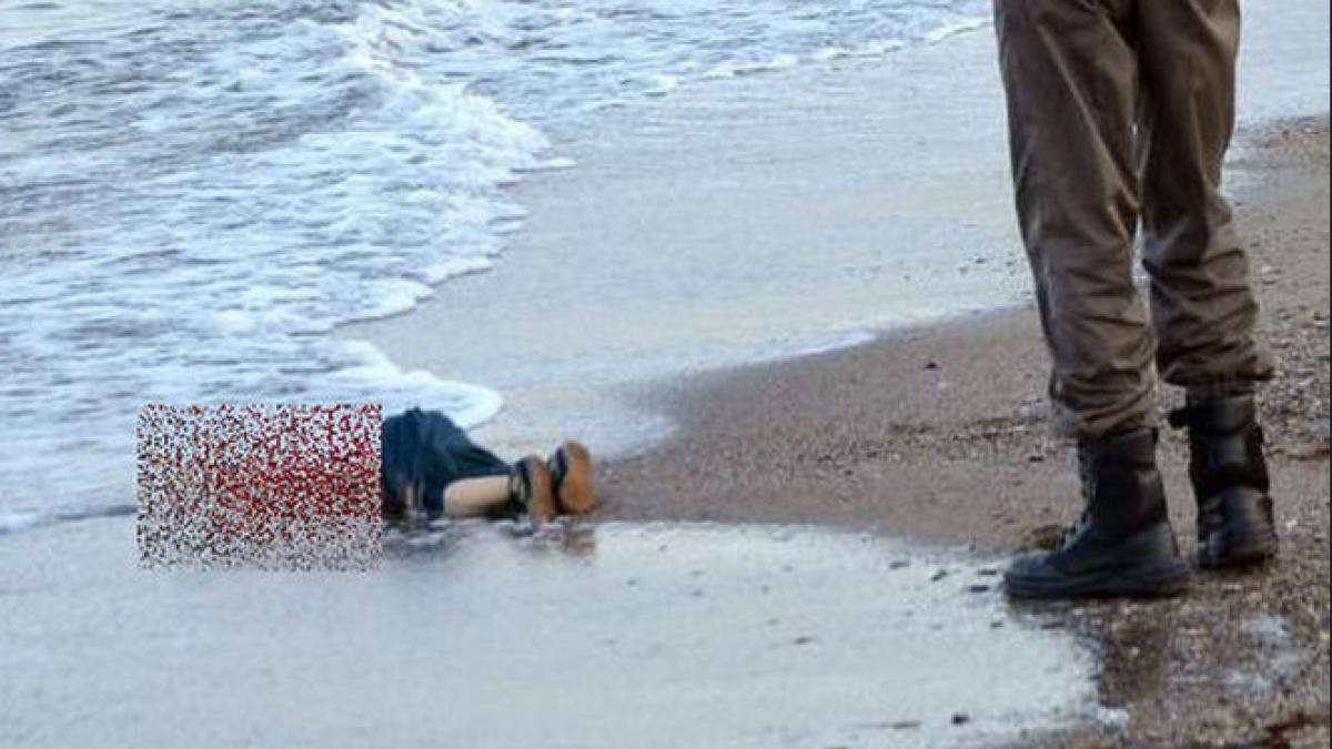 imaginea baietelului de 3 ani adus la tarm de valurile mediteranei provoaca val de emotie si