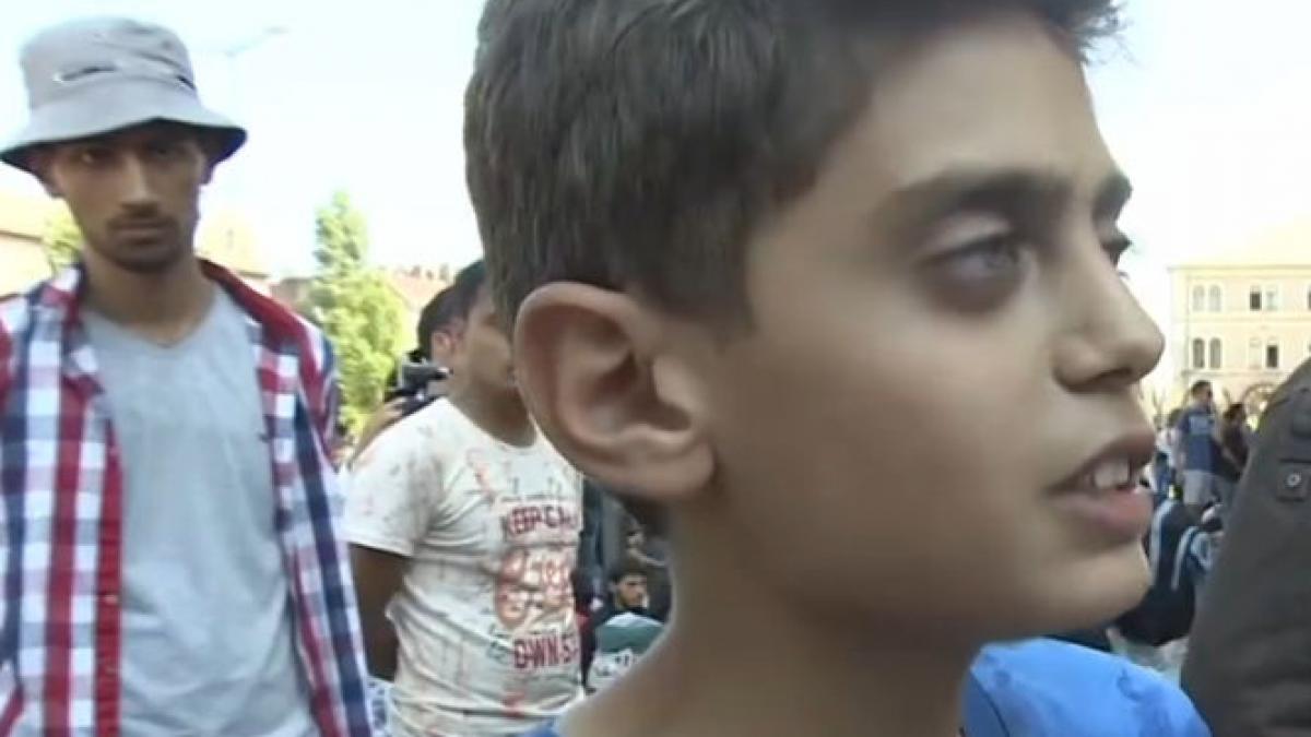 mesajul unui refugiat sirian in varsta de 13 ani sirienii au nevoie de ajutor opriti razboiul