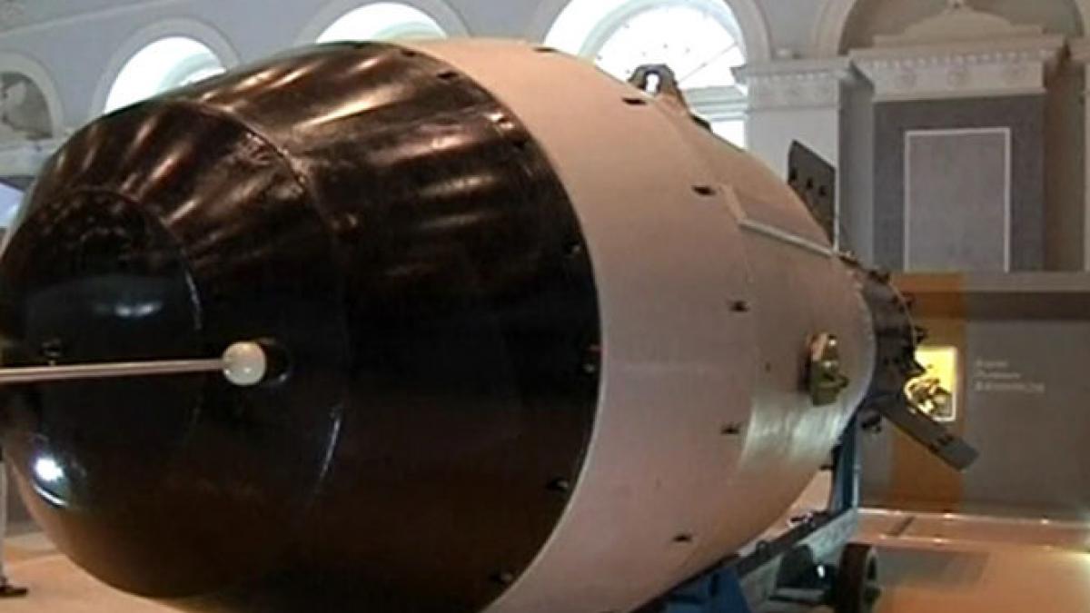 cea mai puternica bomba nucleara din istorie a fost expusa de catre rusi video