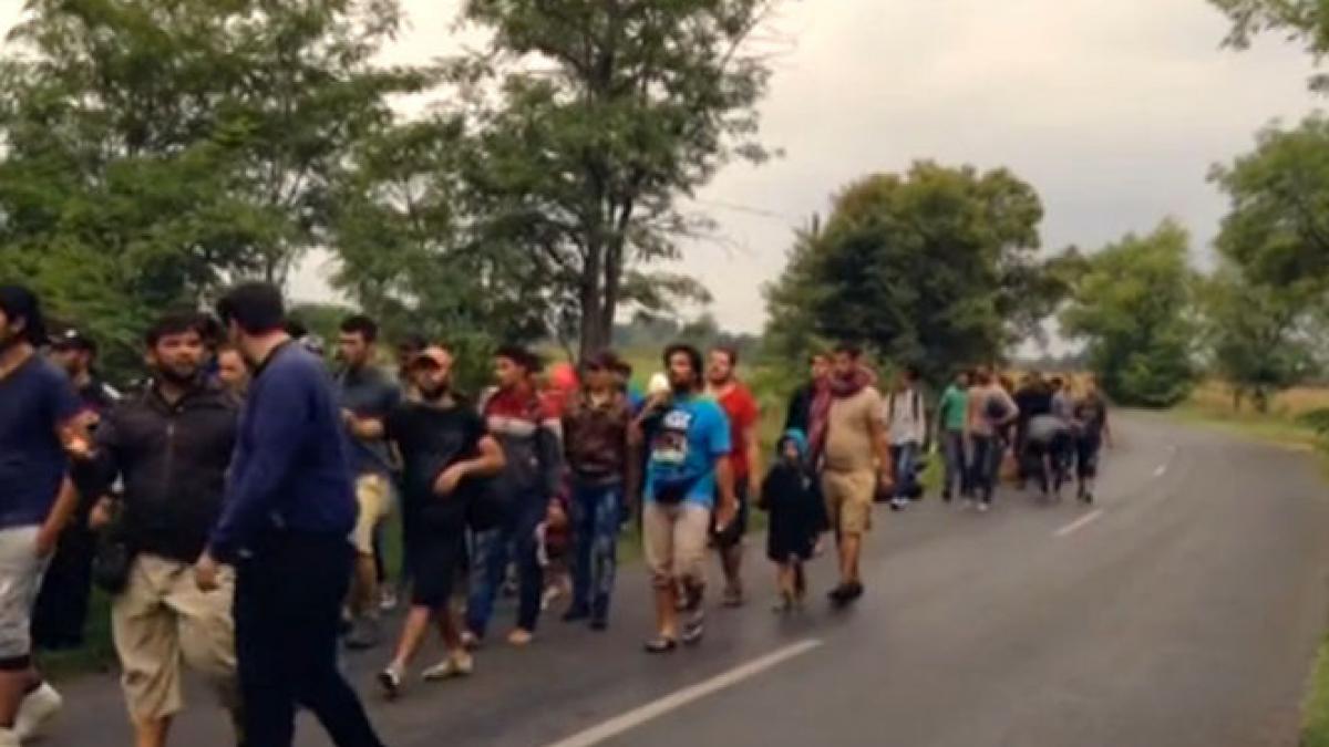 drumul disperarii au fugit de razboi si risca sa si piarda viata din cauza epuizarii video