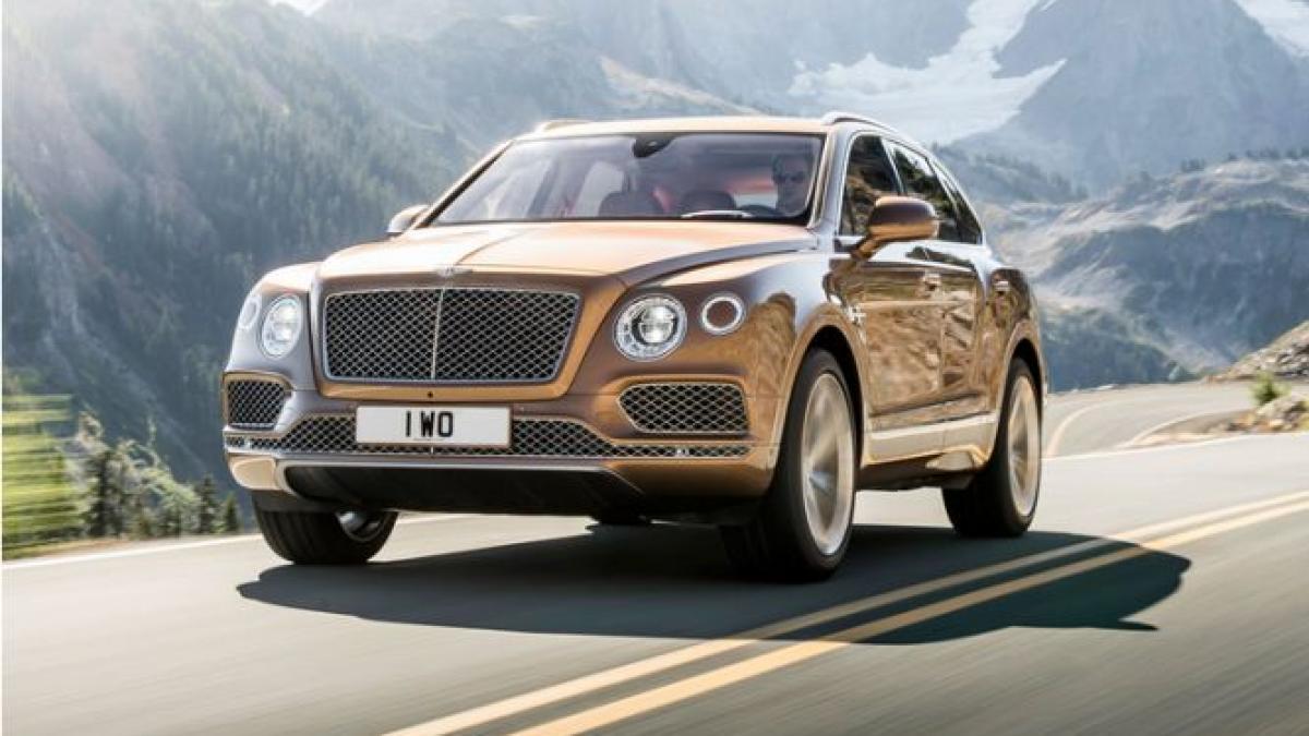 Este cel mai nou model de la Bentley. Primul vehicul sportiv de teren