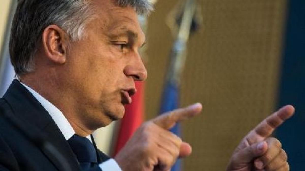 viktor orban avertizeaza ungaria nu va mai tolera trecerea ilegala a frontierelor