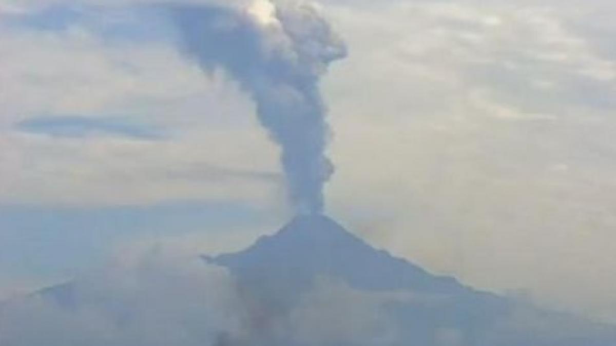 video eruptii vulcanice incredibile in mexic