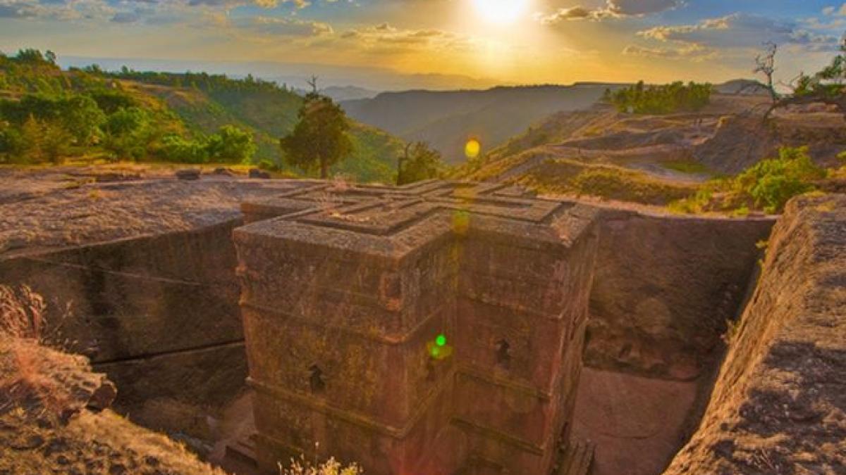 a opta minune a lumii monumentele crestine din africa sunt de o frumusete ireala