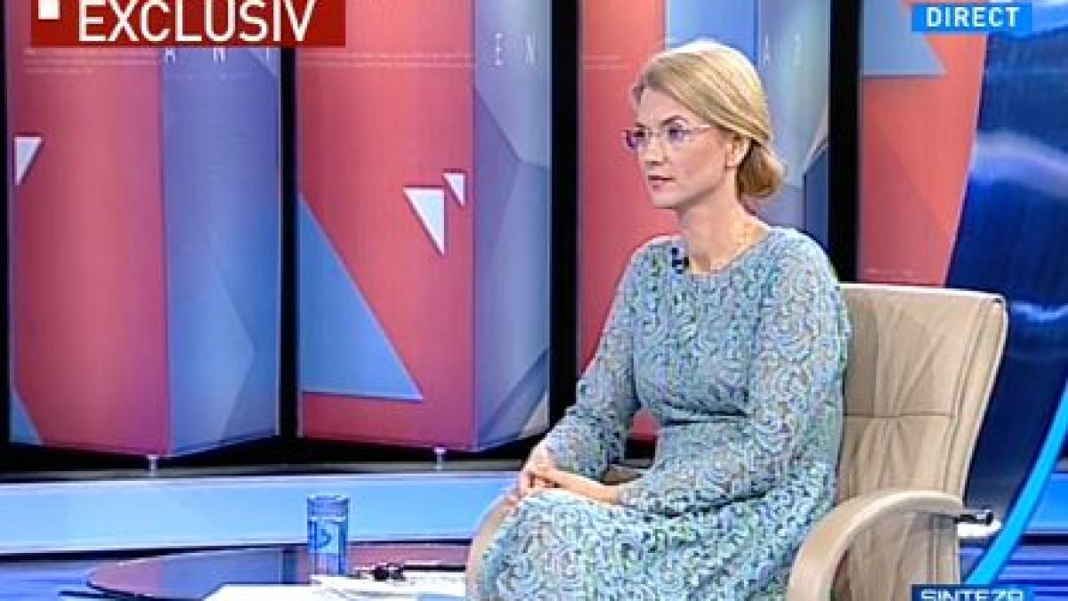 alina gorghiu la sinteza zilei mi as dori un guvern minoritar al pnl