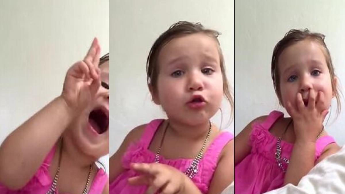 o fetita isteata explica de ce nu este o printesa motivul te va lasa cu gura cascata