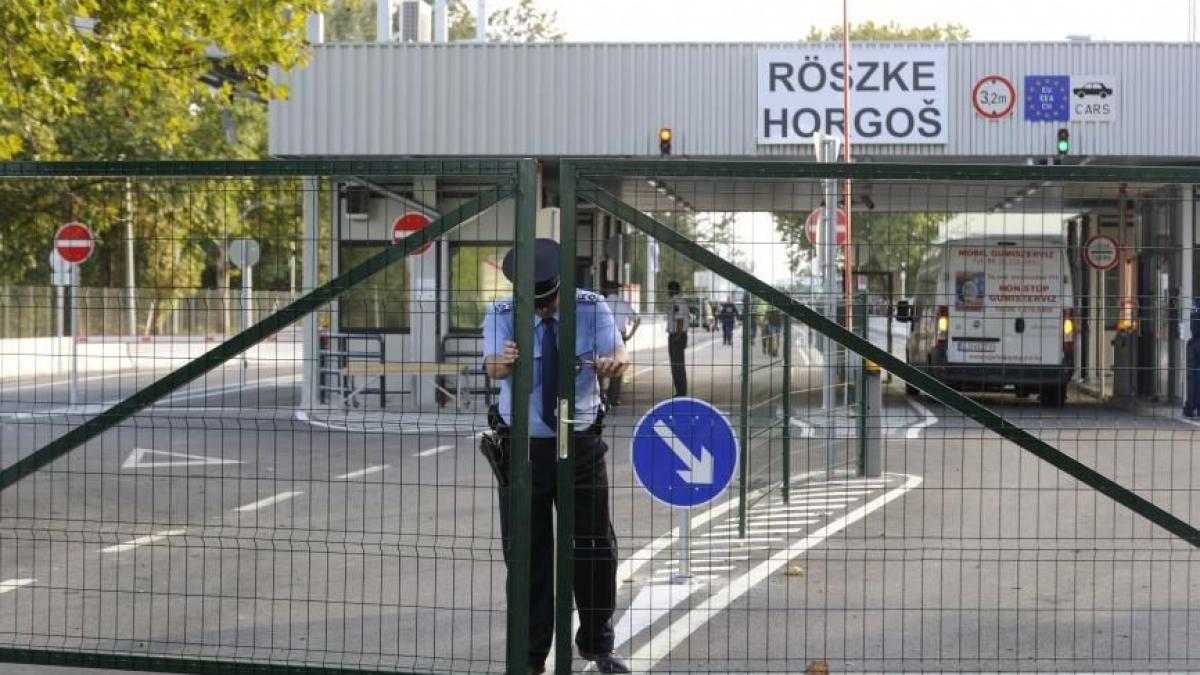 ungaria si a sigilat granita cu serbia trecerea ilegala a frontierei pedepsita cu inchisoarea