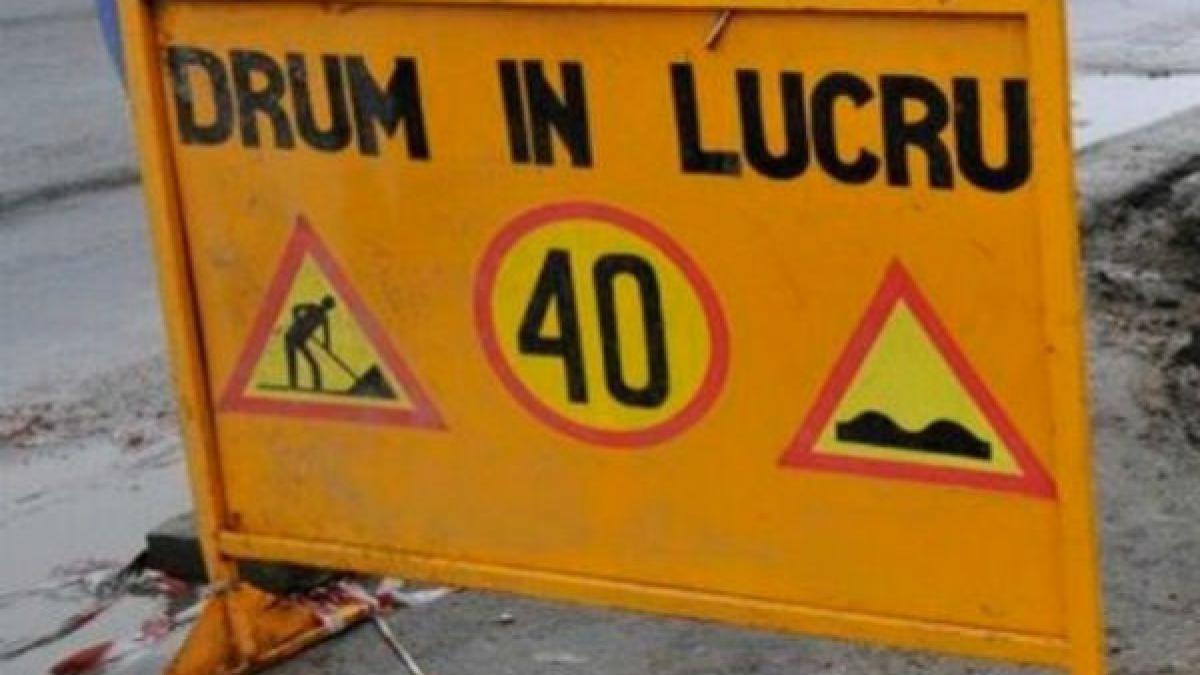 vesti proaste pentru soferi un drum intens circulat intra in reparatii