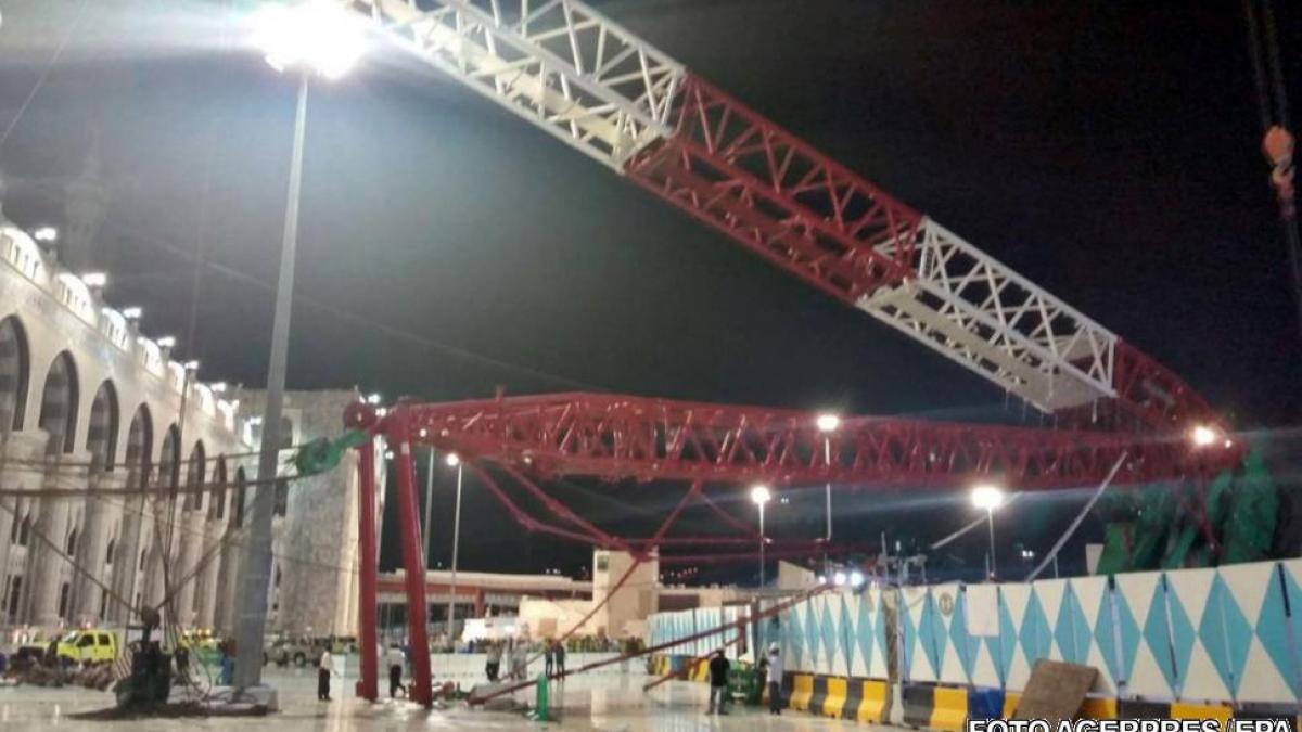 concluzia anchetei in cazul macaralei prabusite la mecca