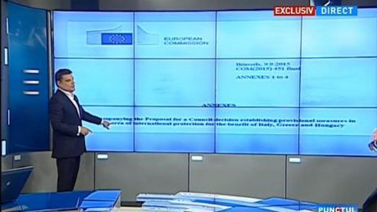 punctul de intalnire documentele cotelor obligatorii de refugiati pentru romania