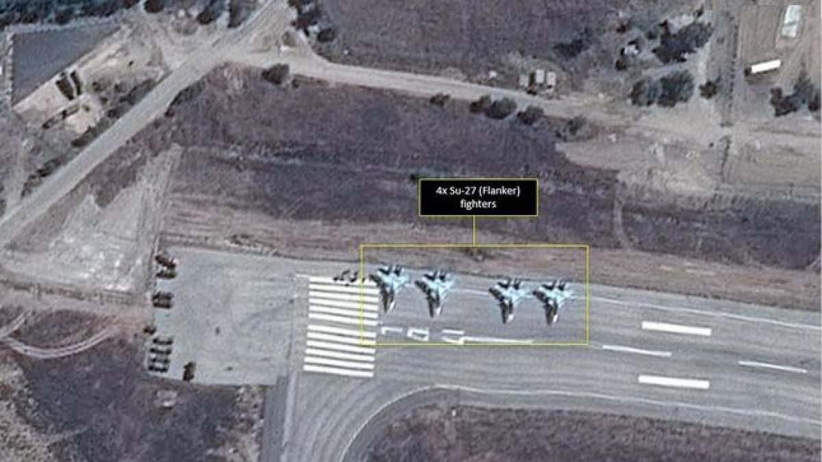 sinteza zilei imagini din satelit cu armamentul rusesc din siria