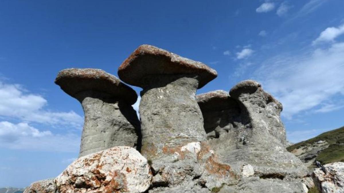 trei statui uriase pe platoul bucegilor la intersectie vreau sa i pun pe decebal burebista si