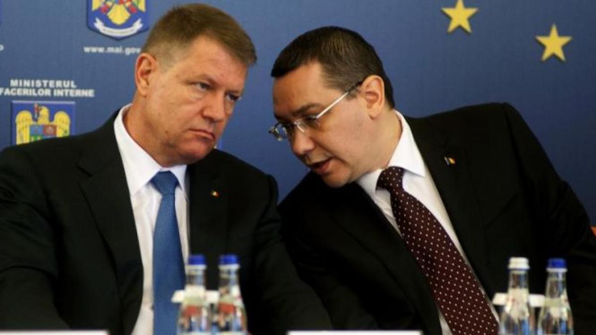 klaus iohannis si victor ponta intalnire de urgenta la palatul cotroceni