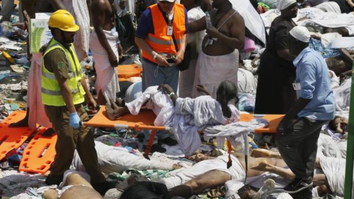bilantul infiorator al tragediei de la mecca 717 morti si 805 raniti in urma busculadei